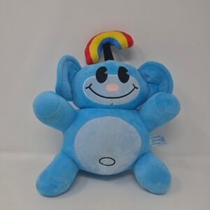 Poppy Playtime Bubba Bubbaphant Plush Blue Elephant Rainbow Smiling Critters Toy